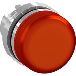 Signaallamp Plastic lens type Oranje Metale modulaire serie